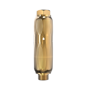Filtro Aquafilter Gold para ducha, vista frontal destacando su diseño