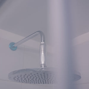 aquafilter ducha chrome filtro agua ducha frontal vídeo uso